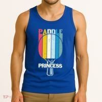 Paddle Princess Table Tennis Mom Funny Ping Pong Cute Gift Tank Top thumb 3