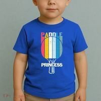 Paddle Princess Table Tennis Mom Funny Ping Pong Cute Gift Toddler T-Shirt thumb 2