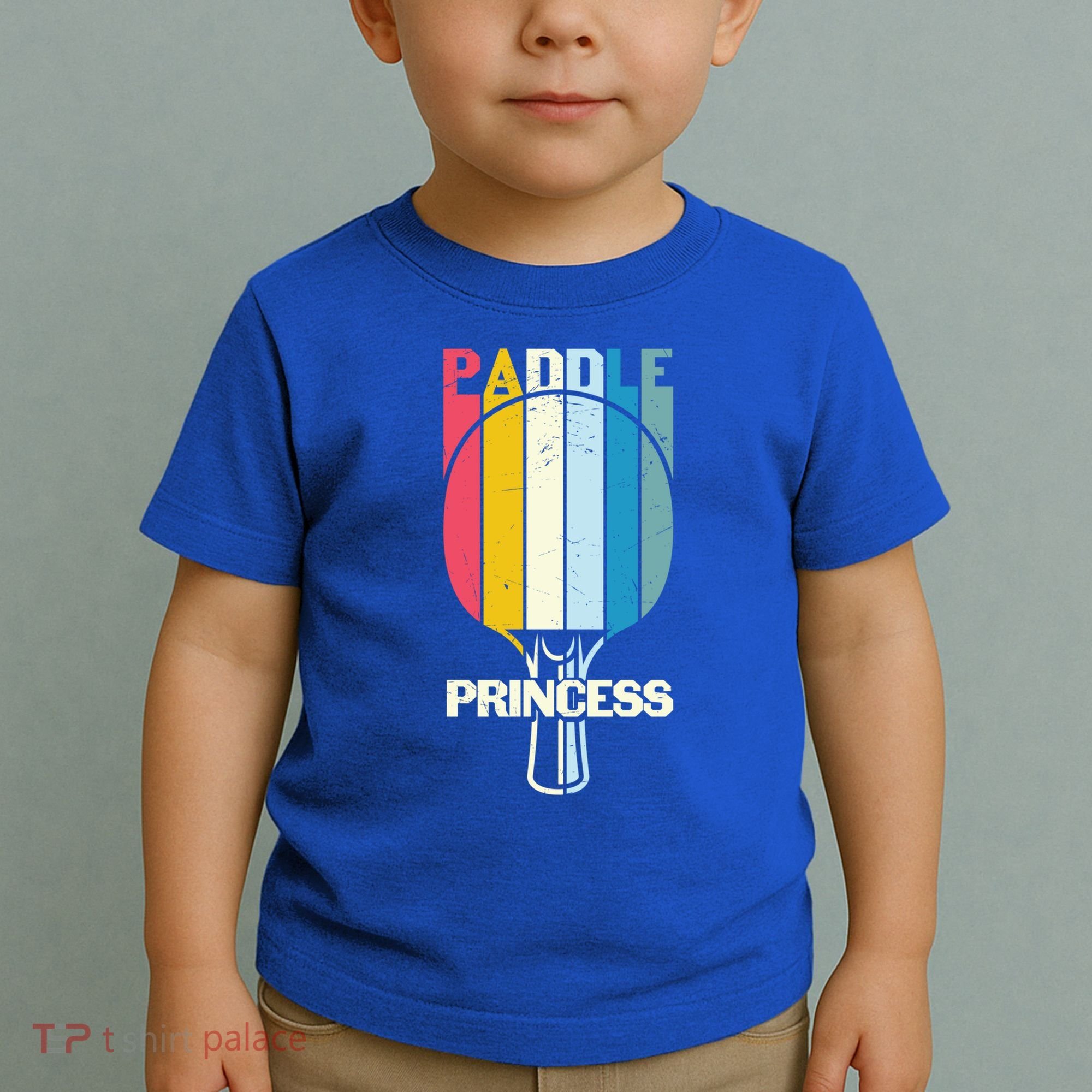 Paddle Princess Table Tennis Mom Funny Ping Pong Cute Gift Toddler T-Shirt