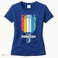 Paddle Princess Table Tennis Mom Funny Ping Pong Cute Gift Women's T-Shirt thumb 0