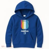 Paddle Princess Table Tennis Mom Funny Ping Pong Cute Gift Kids Hoodie thumb 0