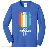 Paddle Princess Table Tennis Mom Funny Ping Pong Cute Gift Kids Long Sleeve Shirt thumb 0