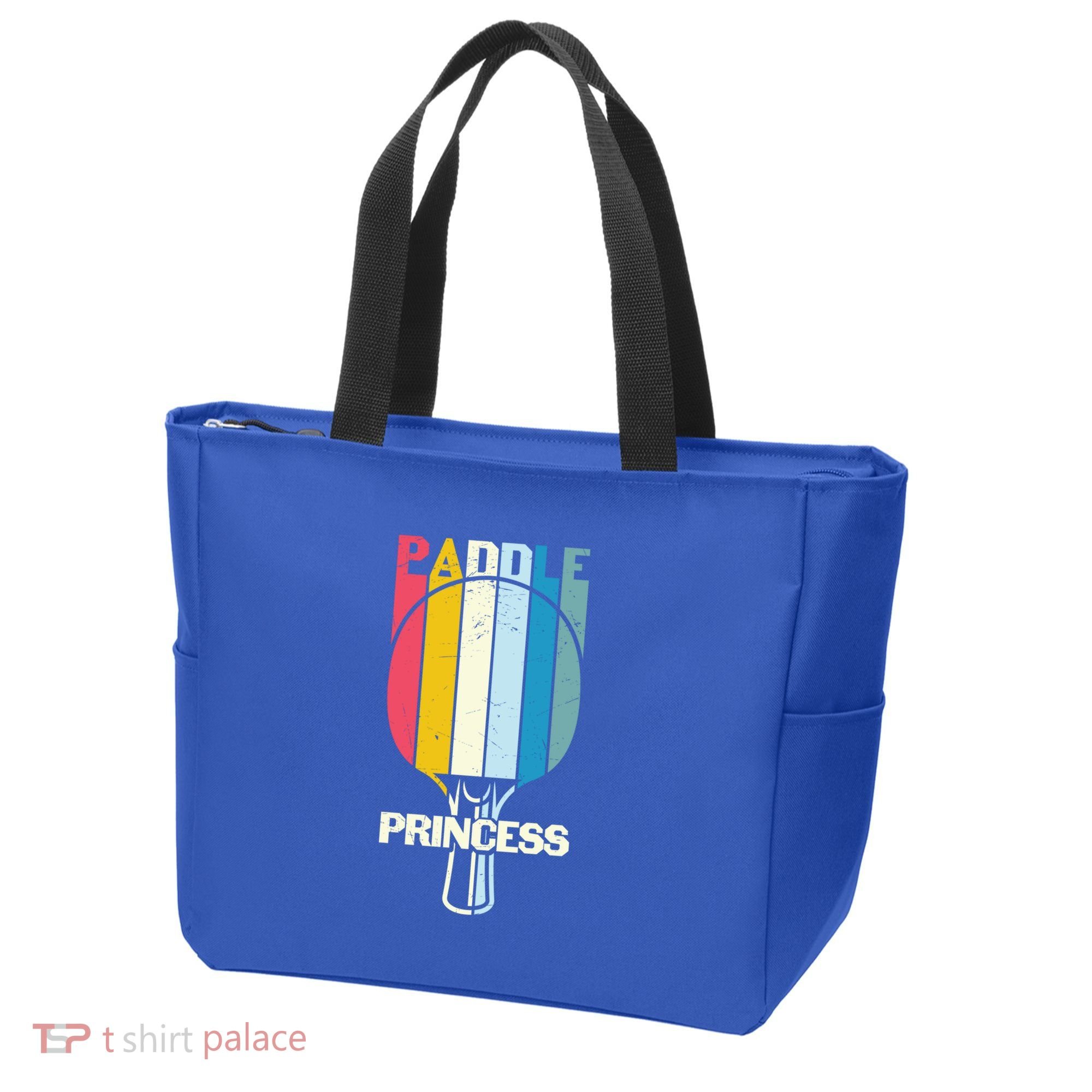 Paddle Princess Table Tennis Mom Funny Ping Pong Cute Gift Tote Bag