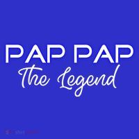 Pap Pap The Legend Gramps Granddad American Grandpa Gift Apron thumb 3