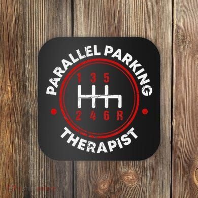 Parallel Parking Therapist Funny Driving School Coaster