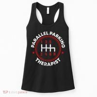 Parallel Parking Therapist Funny Driving School Women's Tank Top thumb 0