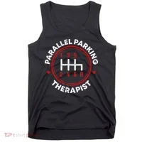 Parallel Parking Therapist Funny Driving School Tank Top thumb 0