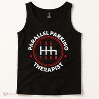 Parallel Parking Therapist Funny Driving School Tank Top thumb 2