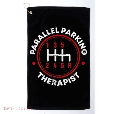 Parallel Parking Therapist Funny Driving School Golf Towel