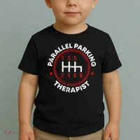 Parallel Parking Therapist Funny Driving School Toddler T-Shirt thumb 2