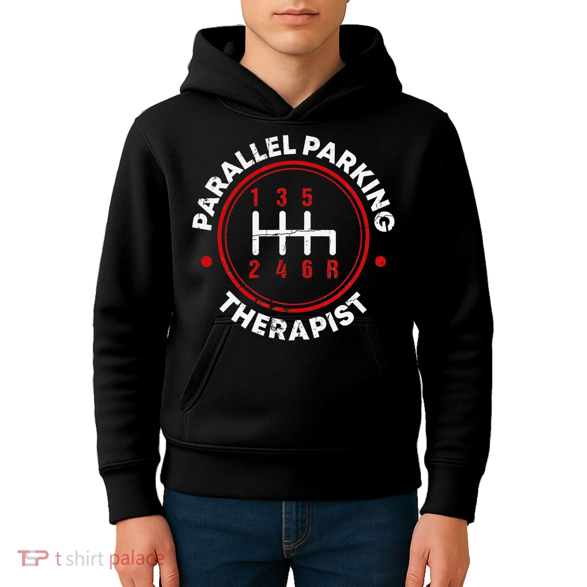 Parallel Parking Therapist Funny Driving School Kids Hoodie
