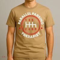 Parallel Parking Therapist Funny Driving School T-Shirt thumb 3