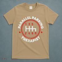 Parallel Parking Therapist Funny Driving School T-Shirt thumb 5