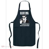 Poker Player Texas Hold'Em Night Bluffing Funny Poker Apron thumb 0