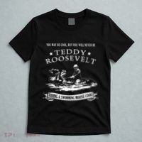 Progressive Party Teddy Riding Moose Cool Teddy Roosevelt T-Shirt thumb 5