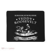 Progressive Party Teddy Riding Moose Cool Teddy Roosevelt Mousepad thumb 0