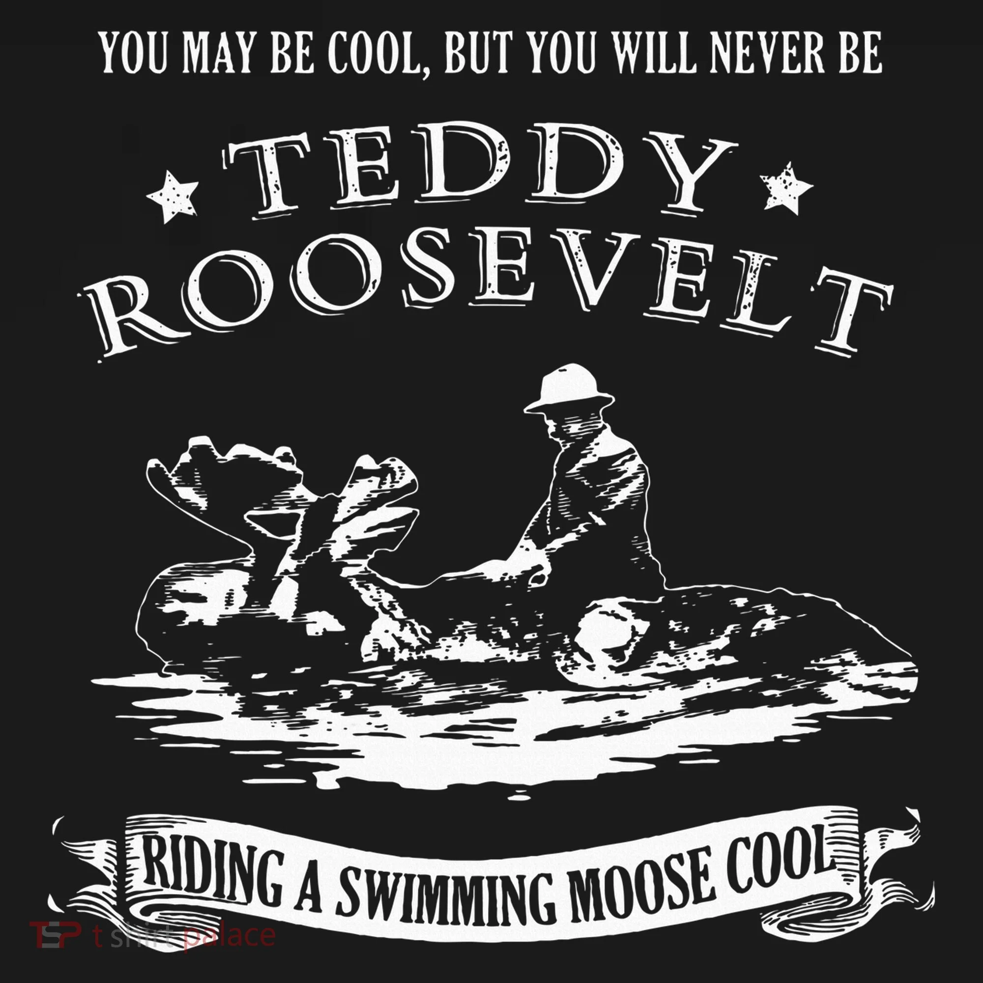 Progressive Party Teddy Riding Moose Cool Teddy Roosevelt Baby Bodysuit