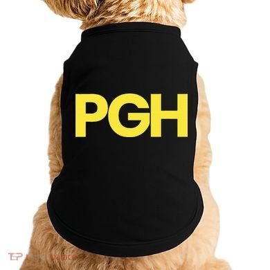 Pittsburgh Pgh Text Retro Throwback Pennsylvania Doggie Tank