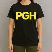 Pittsburgh Pgh Text Retro Throwback Pennsylvania T-Shirt thumb 4