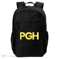 Pittsburgh Pgh Text Retro Throwback Pennsylvania Backpack thumb 0