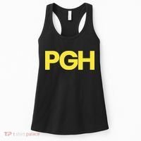 Pittsburgh Pgh Text Retro Throwback Pennsylvania Women's Tank Top thumb 0