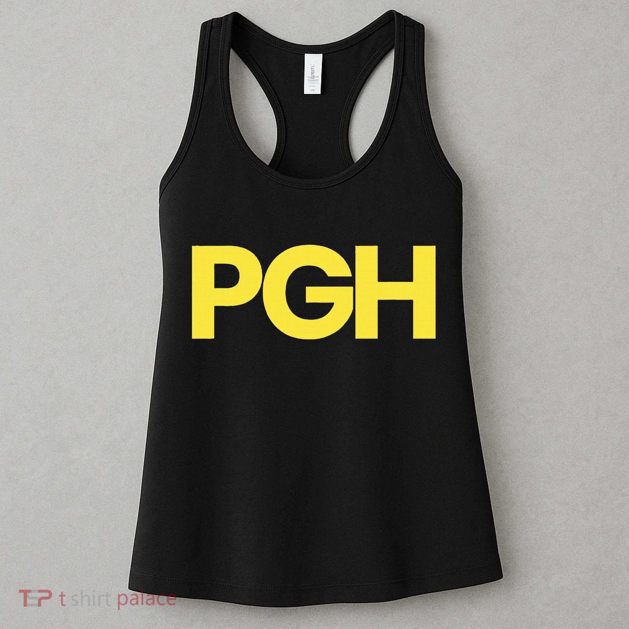 Pittsburgh Pgh Text Retro Throwback Pennsylvania Women's Tank Top