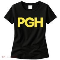 Pittsburgh Pgh Text Retro Throwback Pennsylvania Women's T-Shirt thumb 0