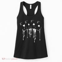 Poker Player Texas HoldEm Night Tournament Poker Women's Tank Top thumb 0