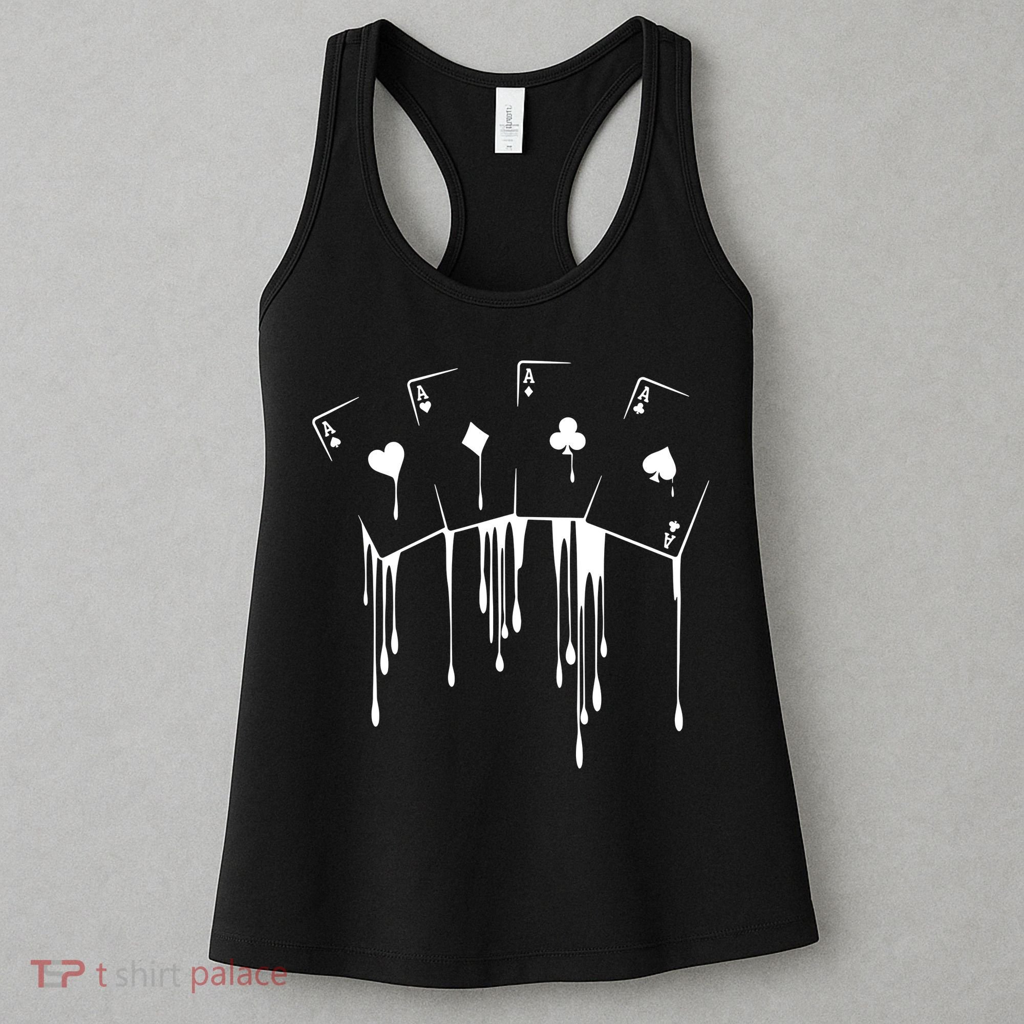 Poker Player Texas HoldEm Night Tournament Poker Women's Tank Top