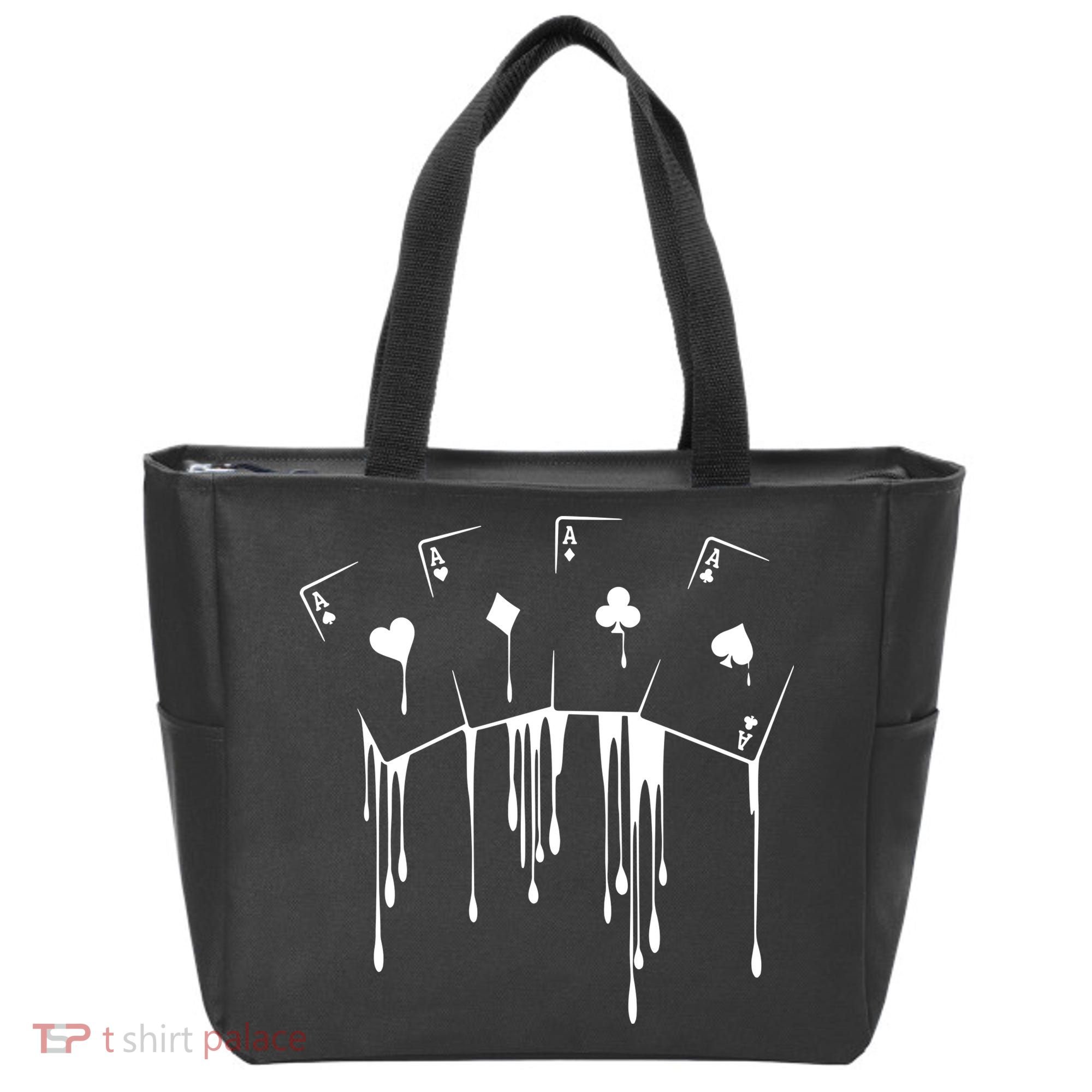Poker Player Texas HoldEm Night Tournament Poker Tote Bag