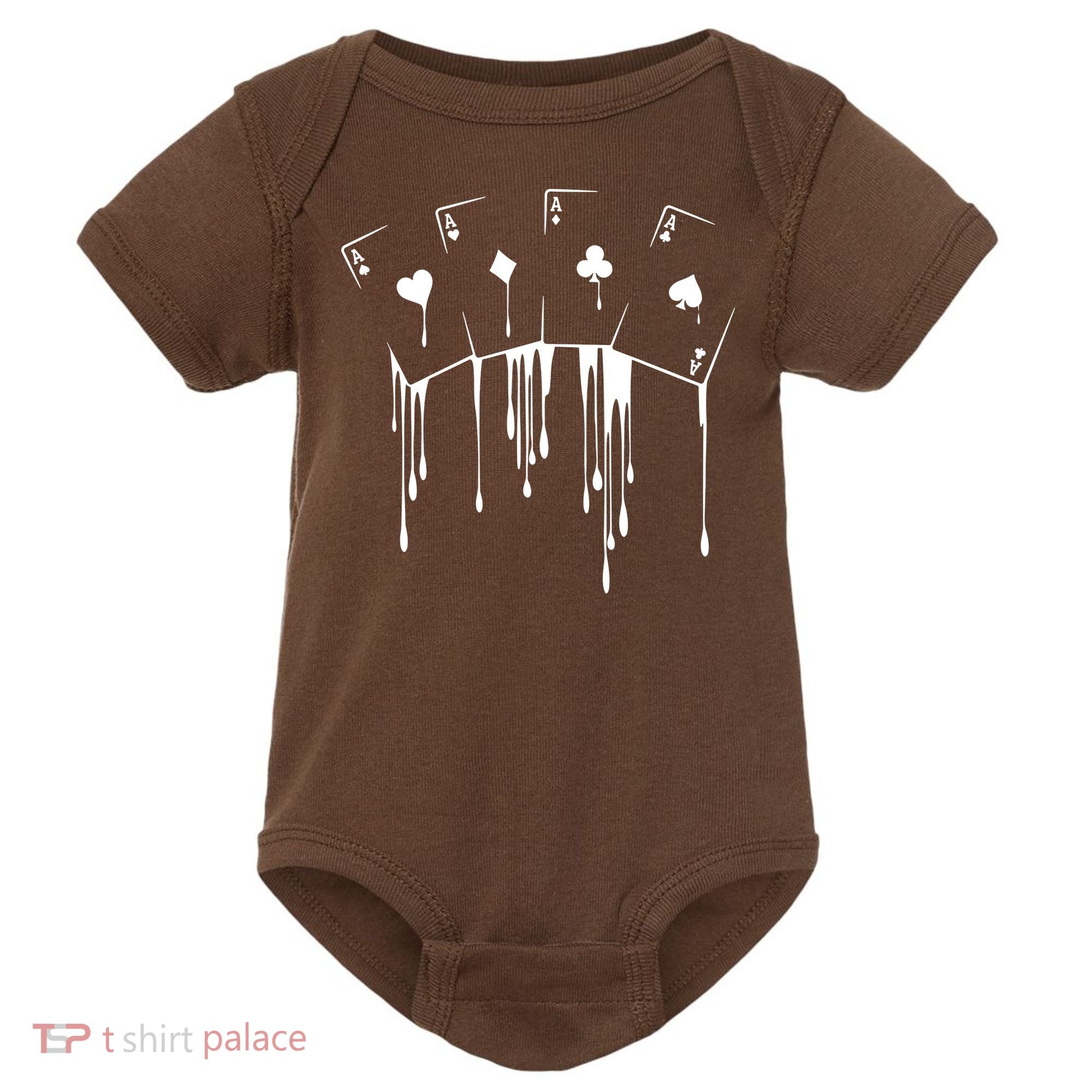 Poker Player Texas HoldEm Night Tournament Poker Baby Bodysuit