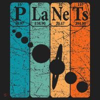 Planets Periodic Table Elements Solar System Planets Beanie thumb 2