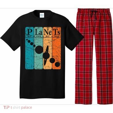 Planets Periodic Table Elements Solar System Planets Pajama Set