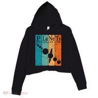 Planets Periodic Table Elements Solar System Planets Crop Fleece Hoodie thumb 0