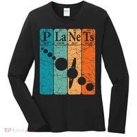 Planets Periodic Table Elements Solar System Planets Women's Long Sleeve Shirt thumb 0