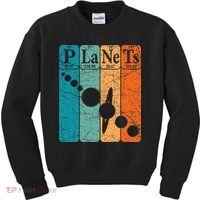 Planets Periodic Table Elements Solar System Planets Kids Sweatshirt thumb 0