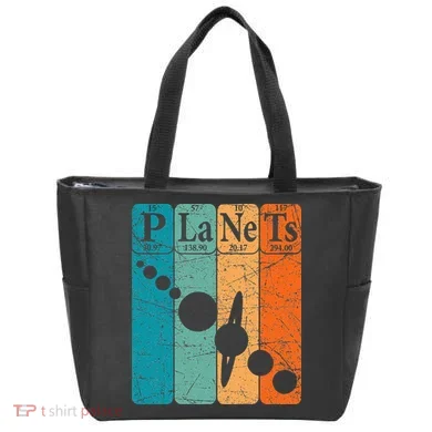 Planets Periodic Table Elements Solar System Planets Tote Bag