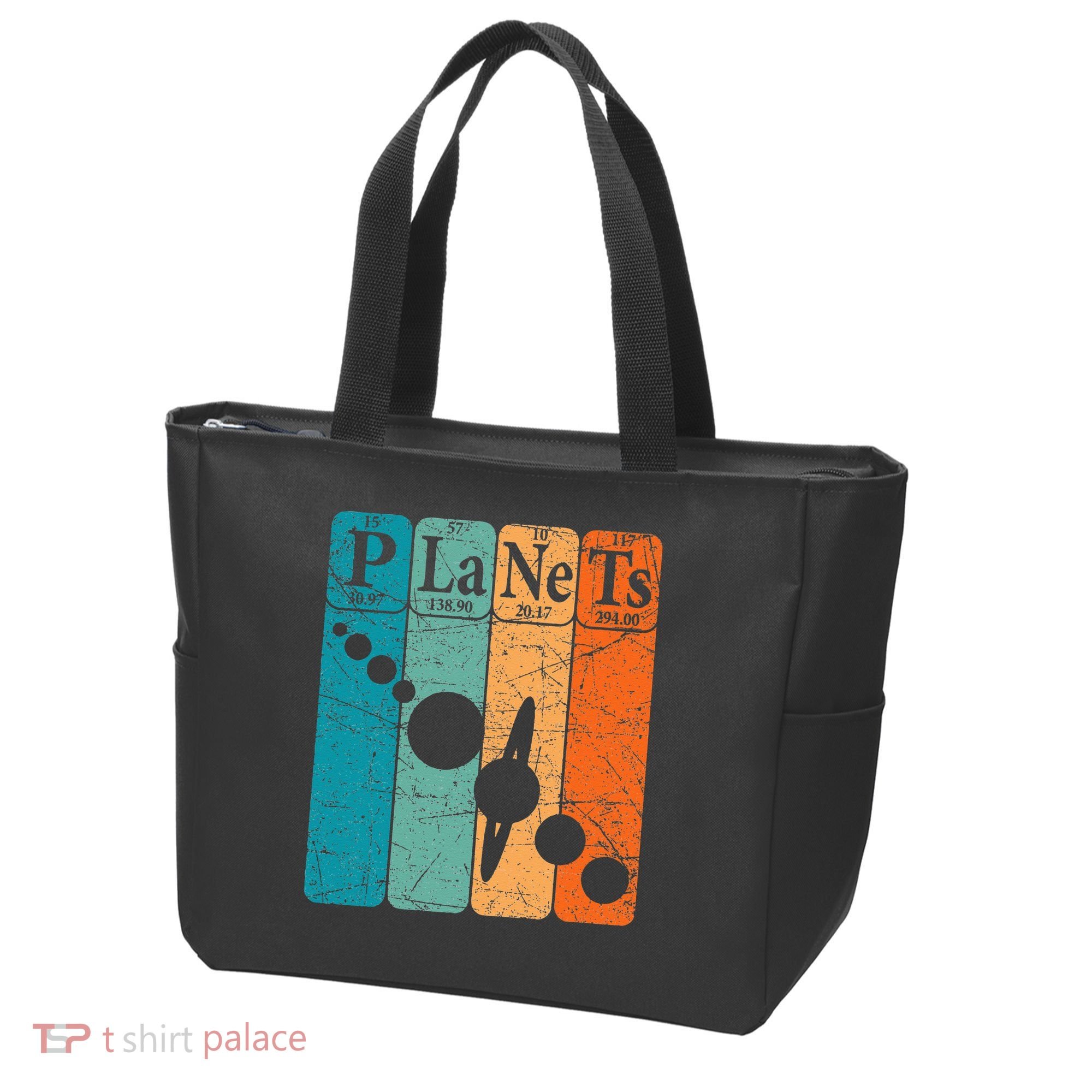 Planets Periodic Table Elements Solar System Planets Tote Bag