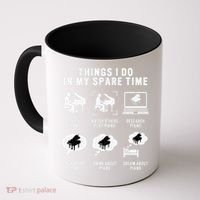 Piano Player Teacher Lover Cool Keyboard Musician Pianist Coffee Mug thumb 0