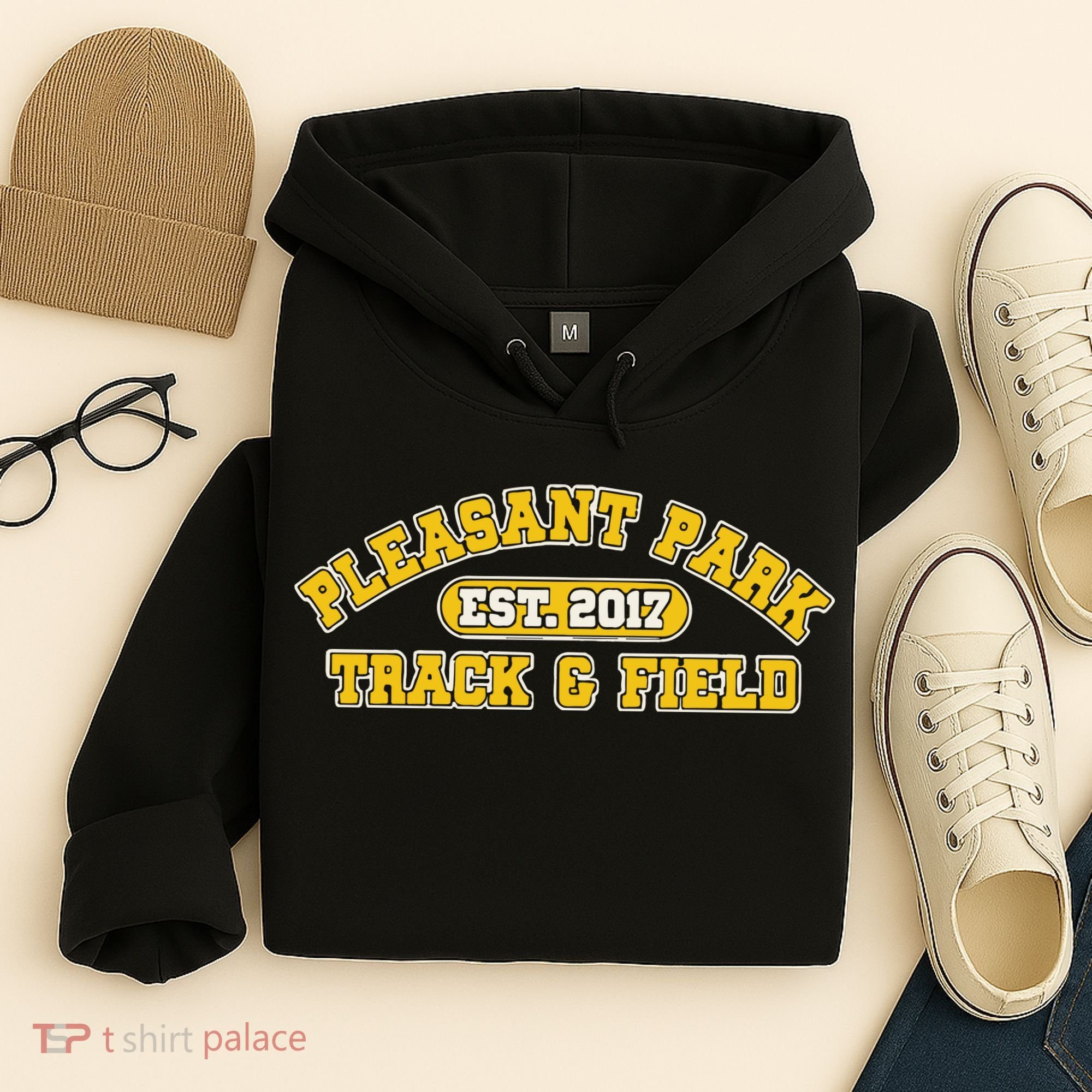 Pleasant Park Track And Field Est 2017 Hoodie