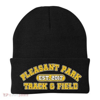 Pleasant Park Track And Field Est 2017 Beanie