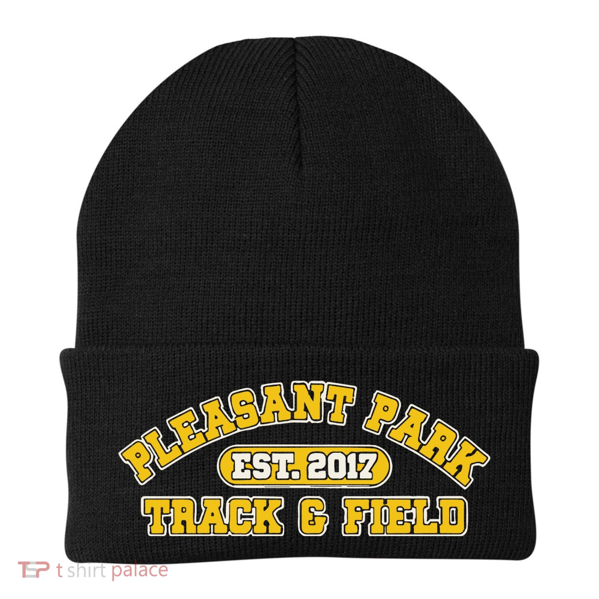 Pleasant Park Track And Field Est 2017 Beanie