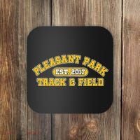 Pleasant Park Track And Field Est 2017 Coaster thumb 0