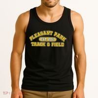 Pleasant Park Track And Field Est 2017 Tank Top thumb 3