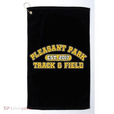 Pleasant Park Track And Field Est 2017 Golf Towel