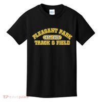 Pleasant Park Track And Field Est 2017 Kids T-Shirt thumb 0