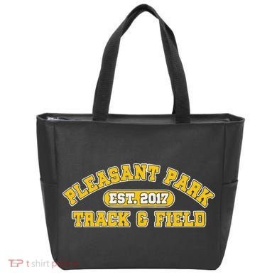 Pleasant Park Track And Field Est 2017 Tote Bag