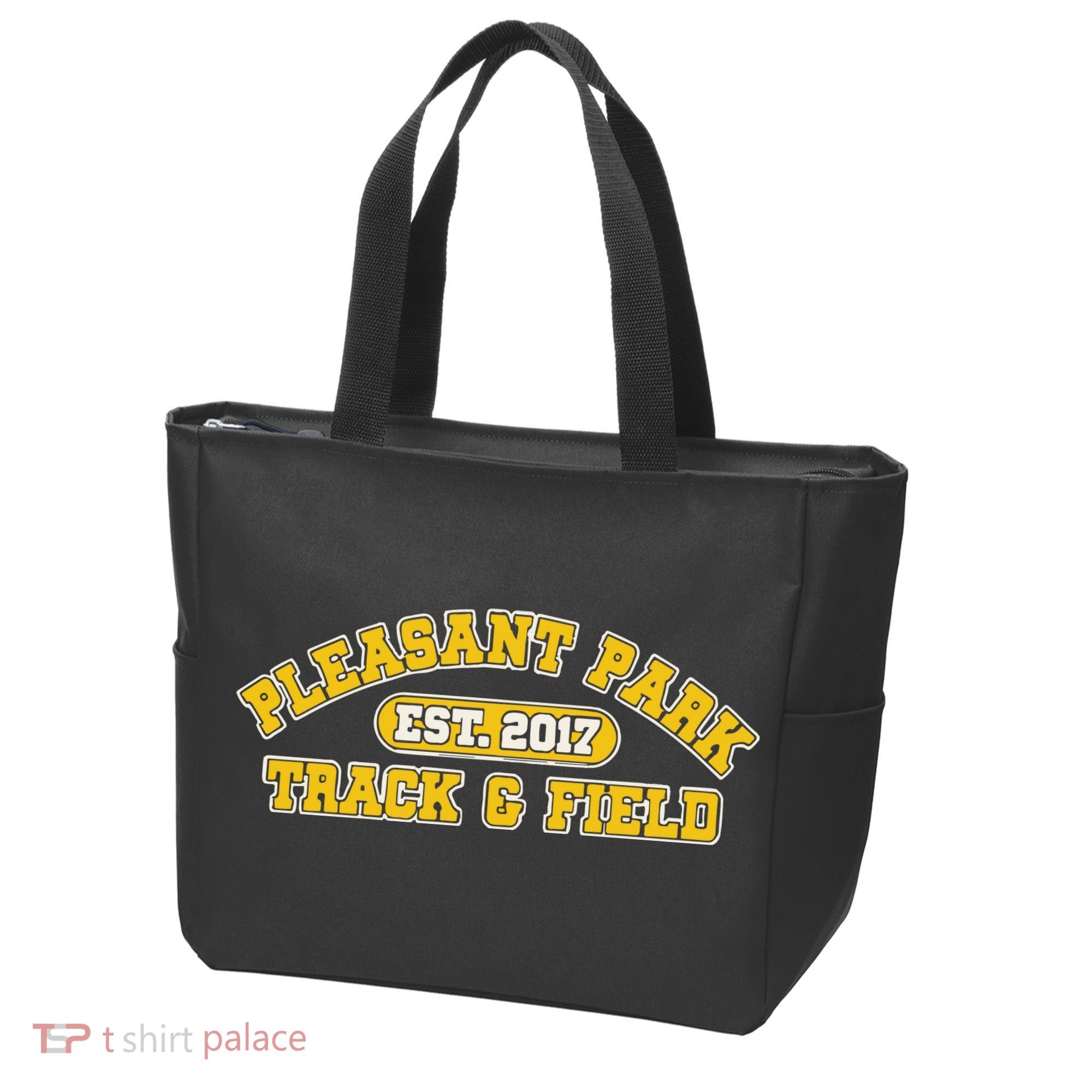 Pleasant Park Track And Field Est 2017 Tote Bag