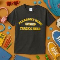 Pleasant Park Track And Field Kids T-Shirt thumb 3