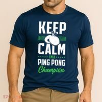 Ping Pong Table Tennis Keep Calm I'M A Ping Pong Champion Premium Cooling Performance Crew T-Shirt thumb 2